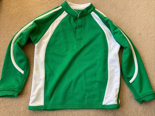 Green and white - and,